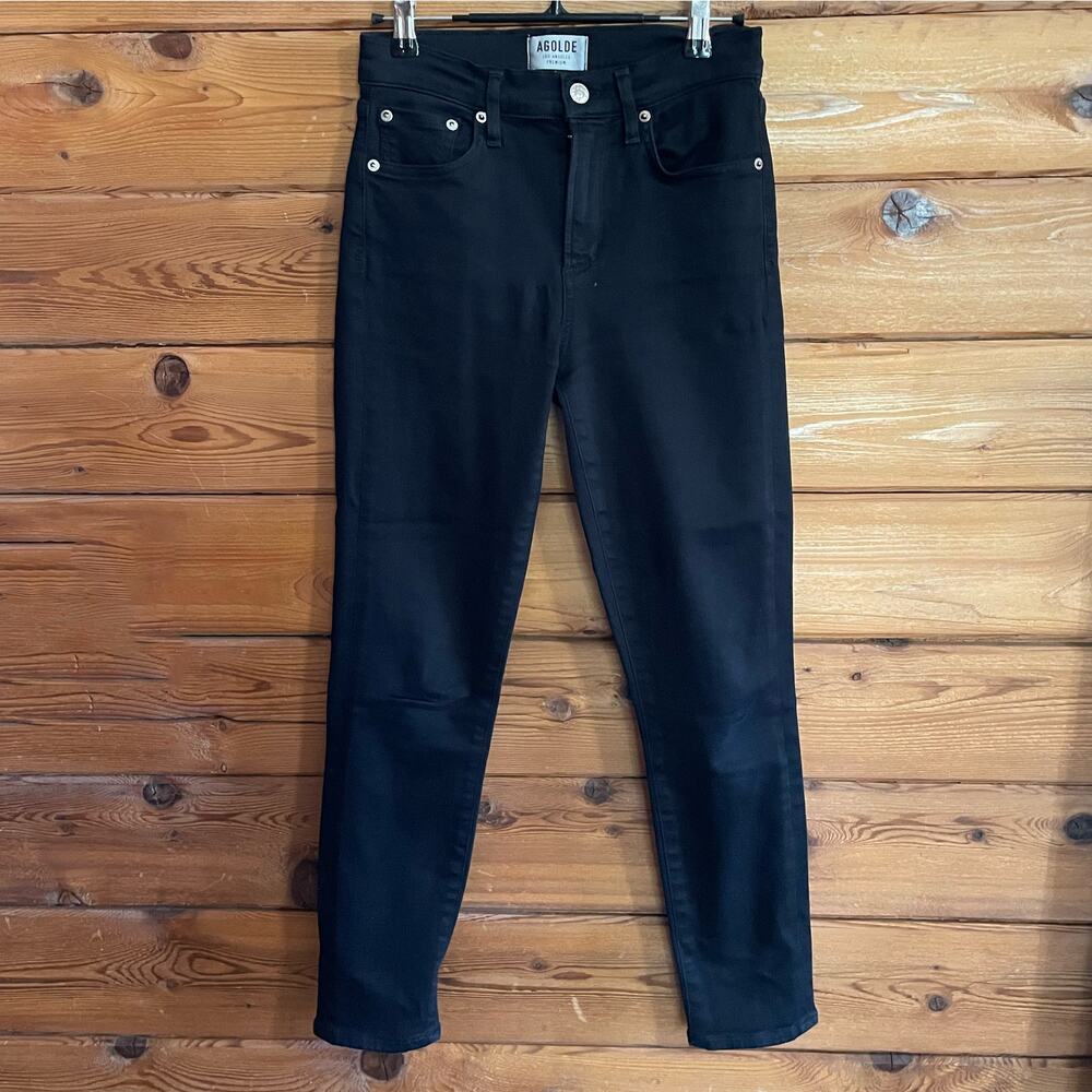 Agolde Black Skinny Jeans Size 26